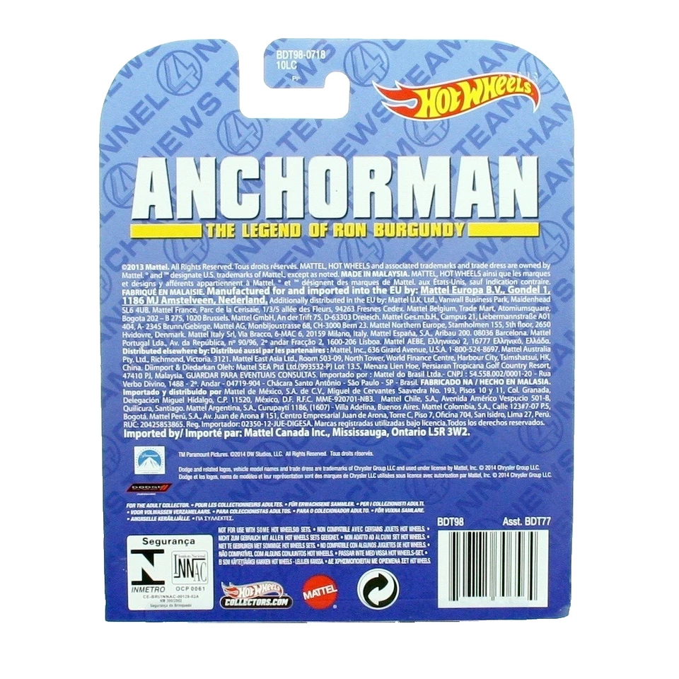 '77 定制道奇范 * 安乔曼 * 2013 风火轮复古娱乐 1: 64 — 第 3/3 张图片