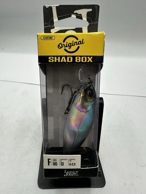 DISCONTINUED VINTAGE Lucky John Shad X 80F rattle crankbait FISHING LURE