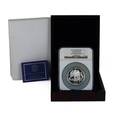 2013 Isle Of Man Silver High Relief Angel 5 Oz Ngc Pf-69 Ultra Cameo Ogp