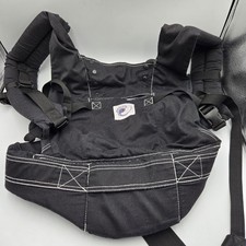 Ergo Sport Baby Carrier Ergobaby Black Newborn to 40lb Multi Position NO HOOD