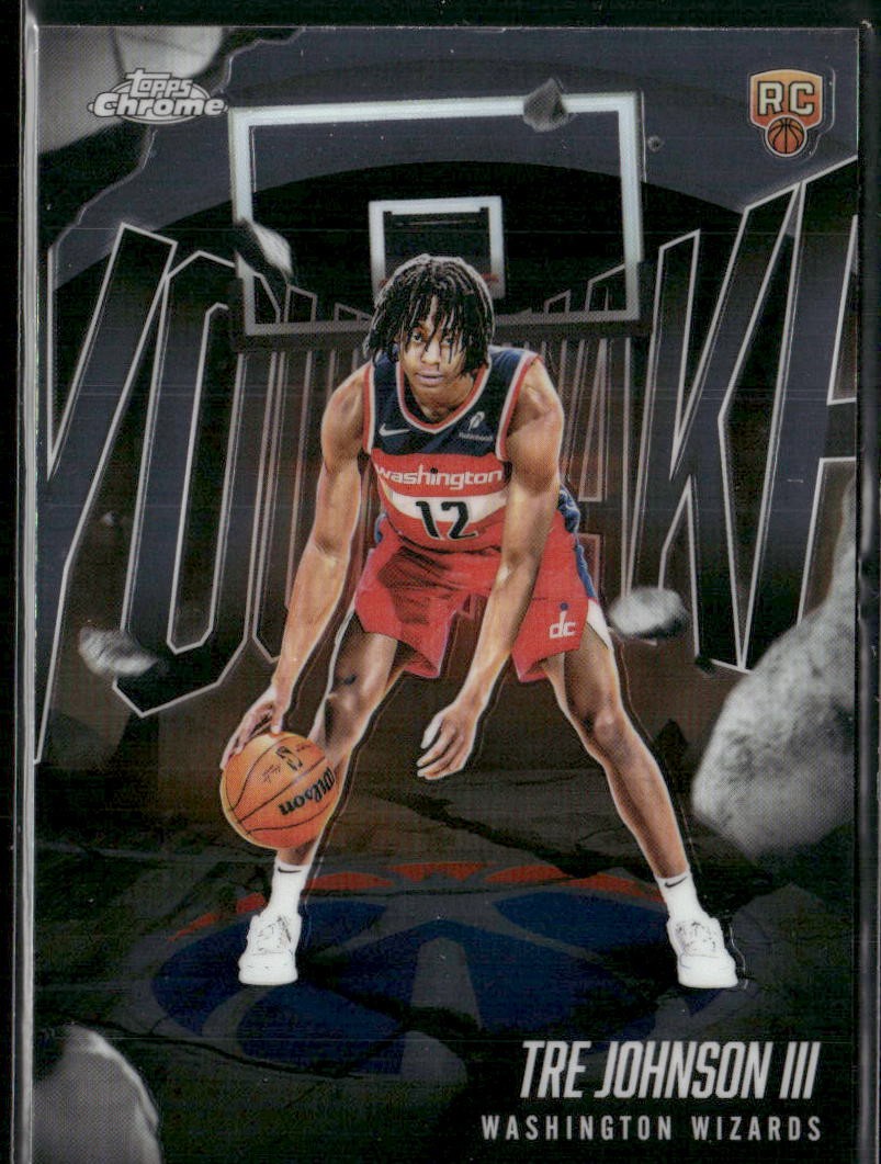 2025-26 Topps Chrome #YQ-6 Tre Johnson III Youthquake