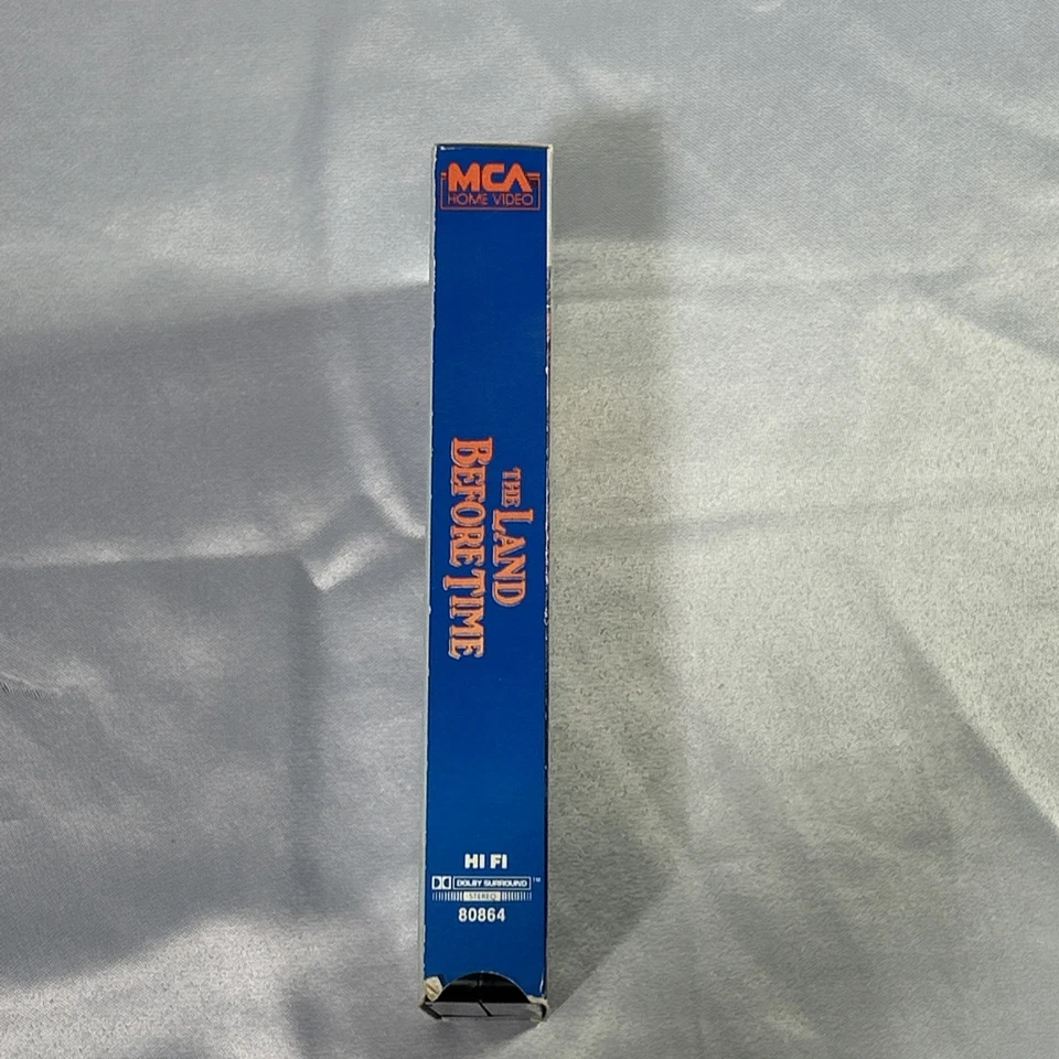 The Land Before Time (VHS, 1989) MCA Home Video 80864 Hi-Fi Stereo Early Release - Image 3 of 4