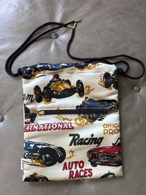 Sacai Drawstring Pouch Bag Car Auto Racing Motif | eBay