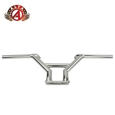 ALTA 338 Bicycle BMX Handlebar Chrome 22.2mm Steel Reinforced Freestyle Bars.