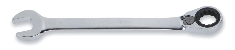 Beta Tools 142 Reversible Ratchet Spanner 9mm Option: 9mm - Image 3