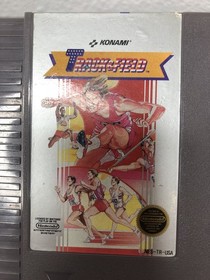 Track & Field Nintendo Entertainment System NES 1987 Konami Official 5S Tested