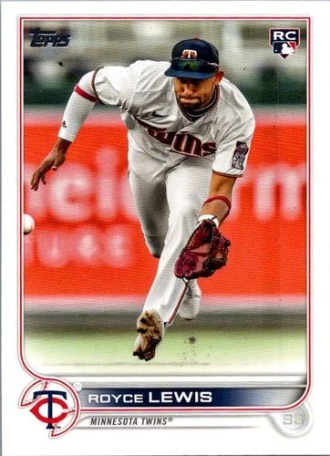 2022 Topps Update #US105 Royce Lewis Royal Blue