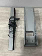 Official Nintendo Wii Wired Sensor Bar RVL-014 and Console Stand RVL-017 Bundle