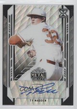 2021 Leaf Metal Draft Black Wave 2/7 Ty Madden #BA-TM1 Auto nd3
