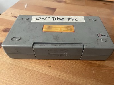 SPI 0-1  Disc Mic. Recently Calibrated And Works Fine.