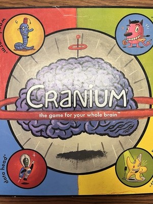 Cranium Board Game Strategy Theme Cranium Clay 12+ 4+ Players
