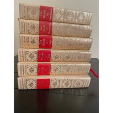 VINTAGE Black's Readers Service LOT 6 The Works Tolstoi Hawthorne Hugo Isben