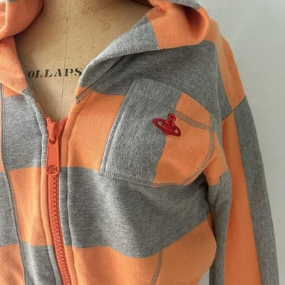 Vintage Vivienne Westwood Red Label Orange And Grey Color Block