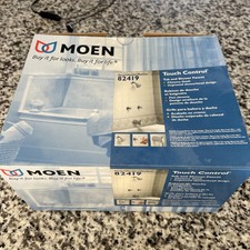 MOEN Touch Control Tub Shower Faucet Chrome Finish 82419 New in Open Box W/Valve