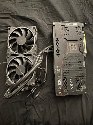 EVGA GeForce RTX 3080 Ti FTW3 ULTRA HYBRID GAMING 12GB GDDR6X FOR  PARTS BROKEN