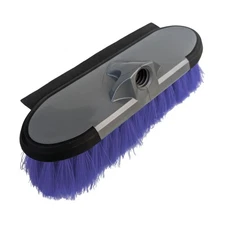 TERAVAN 10 2 in 1 Water Flow Through Scrub Brush, Car Wash Brush with Built-i...