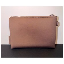Dagne Dover Hunter Neoprene Toiletry Pouch Muted Mauve Travel Makeup Organizer