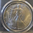 1986 American Silver Eagle — photo from another recent sale