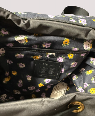 Coach 277 Nylon Cargo Backpack - Black for sale online | eBay display picture 3