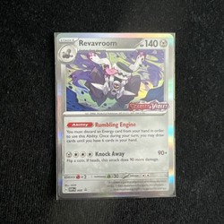 Revavroom SVP008 Scarlet & Violet Promo Holo Rare