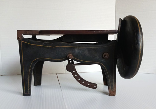 VTG German Cast Iron Gezetzl Geschutzt?? Tobacco Shredder Missing Handle Restore
