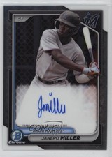 2024 Bowman Chrome Prospect Auto Janero Miller #CPA-JM Auto 0c3h