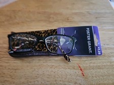 Foster Grant Tara 1.25 Strength Reading Glasses New With Case