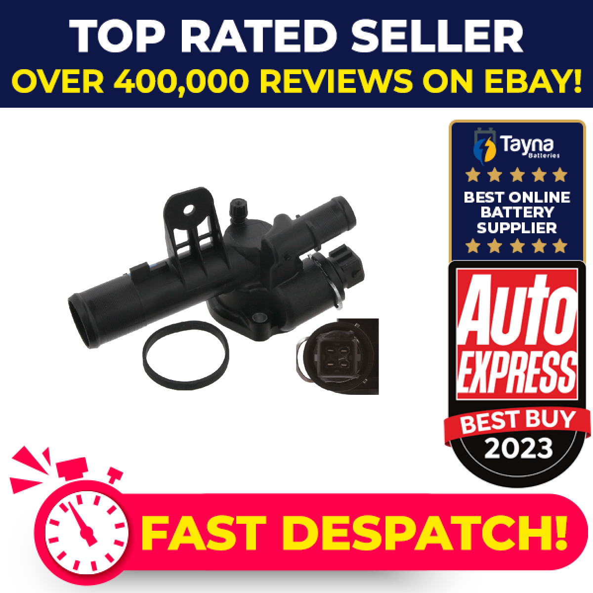 Coolant Thermostat fits RENAULT SCENIC Mk2 1.5D 03 to 08 K9K728 110603046R Febi