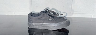 VANS Doheny Boys Toddler Youth Athletic Skate Shoes Sneakers Size 13 Black