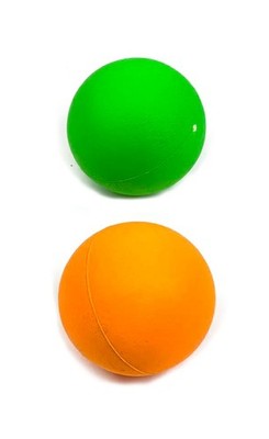 Balls-Rubber 2-1/4 inch-  Lacrosse -Training Balls -Low  Bounce   (1) Set of (2)