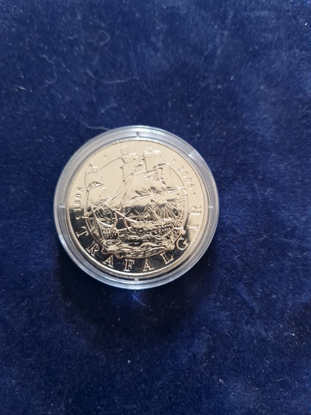 2005 Trafalgar £5 Coin Commemorating Nelson's Victory 200th Anniversary