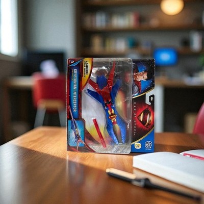 Superman Man  Interceptor Vehicle Missile Launch, Sealed - FREE SHIPPING TODAY!