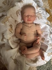 Reborn Preemie Kaelin by Denise Pratt Ethnic/Aa Baby Doll 16inches And 3/4 Limbs