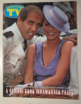 TV SMILE E SONGS 1982 N.3, ORNELLA MUTI, CELENTANO, PIERINO