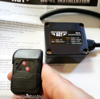 12V DC RF Wireless Remote Control & 2 Channel Toggle Switch 2 Transmitter