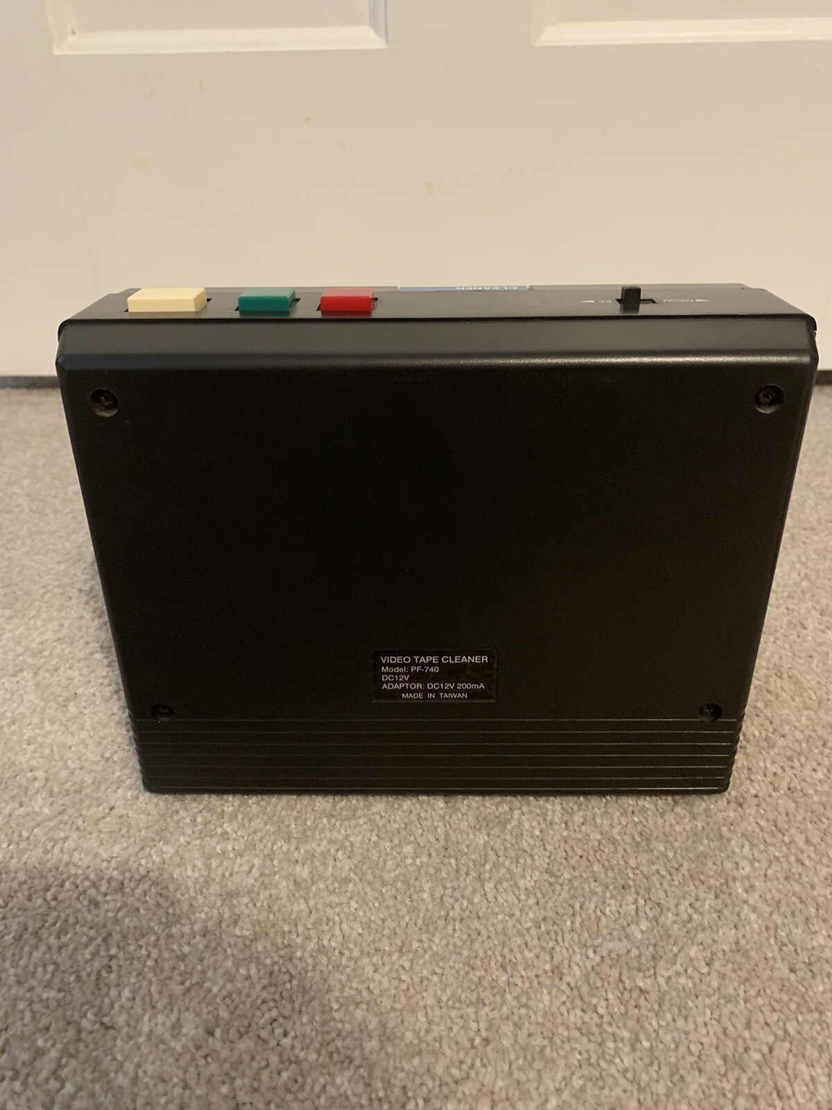 Geneva VHS Tape Cleaner PF740 Two Way Cleaning System eBay