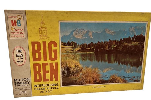 VINTAGE Milton Bradley MB FARM Puzzle 60 Piece 11” x 16” Complete