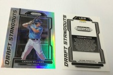 2021 Panini Prizm Draft Picks - DRAFT STANDOUTS - SILVER PRIZM - CARSON WILLIAMS