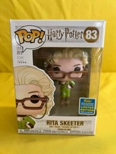 FUNKO POP RITA SKEETER 83 HARRY POTTER 2019 SUMMER CONVENTION W/PROTECTOR! P12