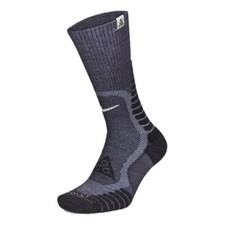 Nike Navy Gray ACG Outdoor Crew Wool Blend Socks Gridiron DV5465 Hiking 28