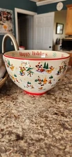 Disney Warm Winter Wishes Large Serving Bowl