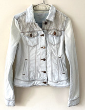 Denim Jacket Size 8 Light Wash