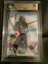 ELOY JIMENEZ 2018 Bowman’s Best #TP7 TOP PROSPECTS Refractors BGS 10 PRISTINE RC