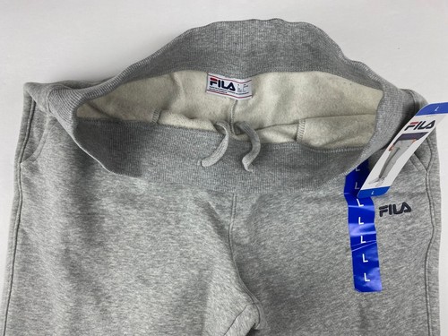 Fila Women's Heavyweight Fleece Joggers Gray sz Large NWT - Picture 6 of 7