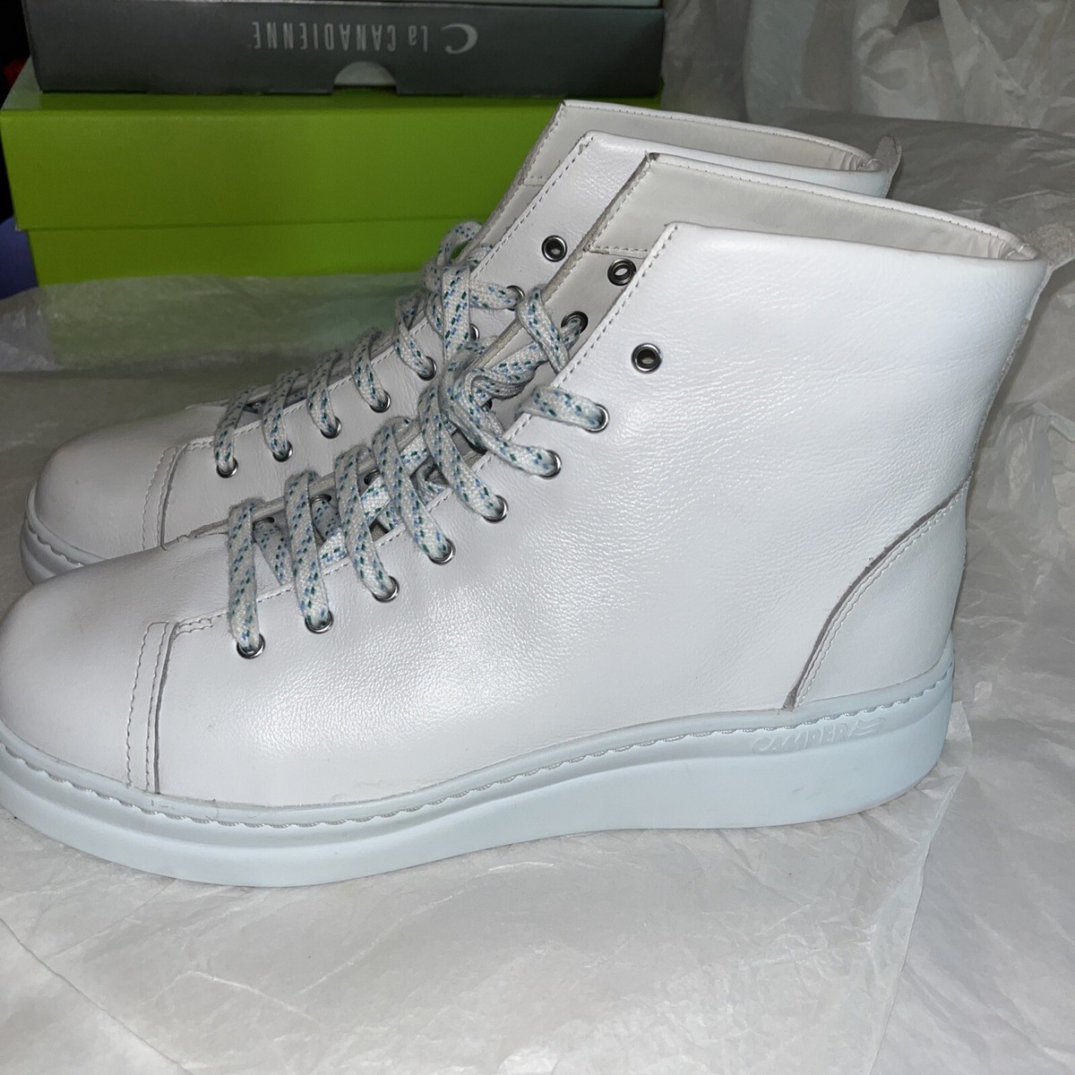 Camper Runner up Sneaker Booties White Size EU 42/US 12 (best Fit 11) $180  MSRP