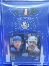 2020-21 Upper Deck Series One Cup Components Goring & Tonelli New York Islanders