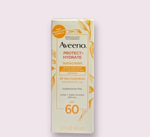Aveeno Protect + Hydrate, Face Sunscreen Lotion SPF 60, 2 fl oz (60 ml)