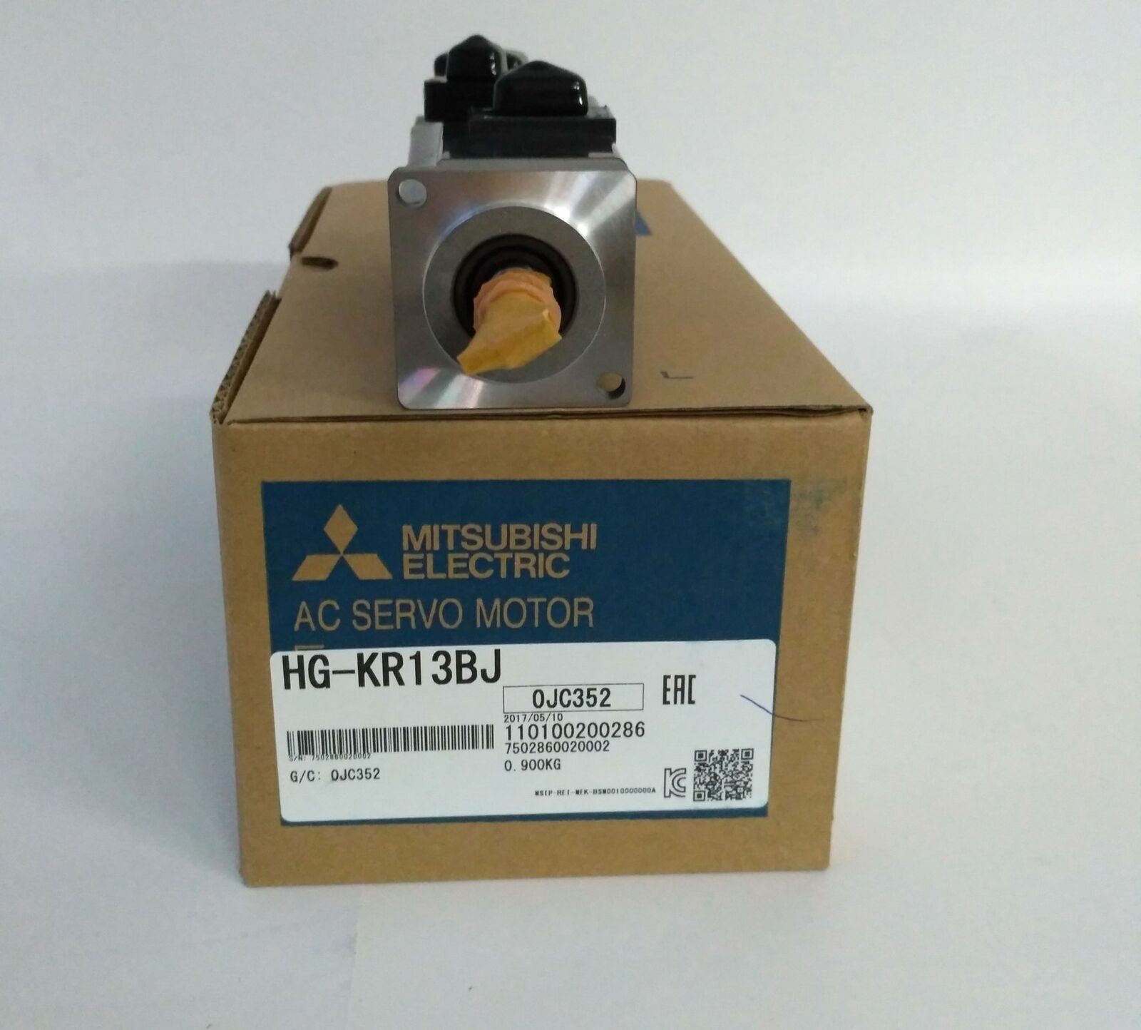 1PC Brand NEW MITSUBISHI In Box Servo Motor HG-KR13BJ 1 year warranty