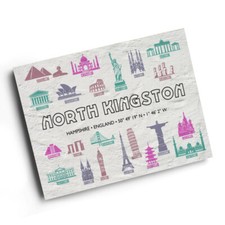 A4 PRINT - North Kingston, Hampshire, England - World Landmarks