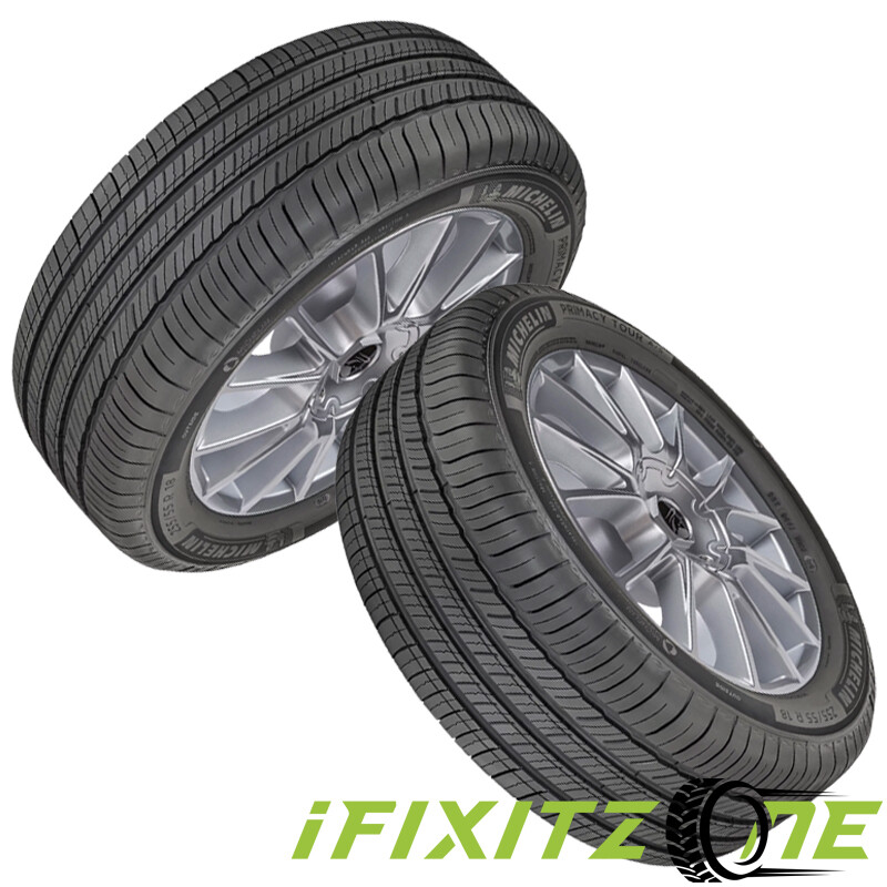 2 Michelin Primacy Tour A/S 245/45R18 96V Tires, 540AA, All Season ...